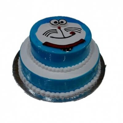 Doraemon Cake  Cake On Rack