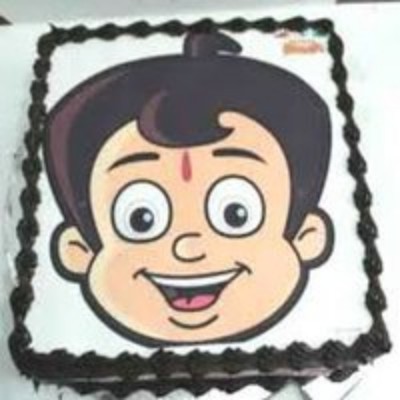 Chhota Bheem Design Cake - ECakeZone