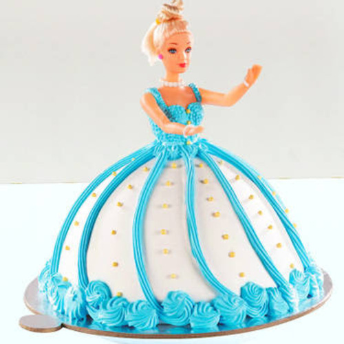 Barbie Theme Cake 19/ Two Tier Birthday Cake/Cakes For Girls Under 10 - Cake  Square Chennai | Cake Shop in Chennai